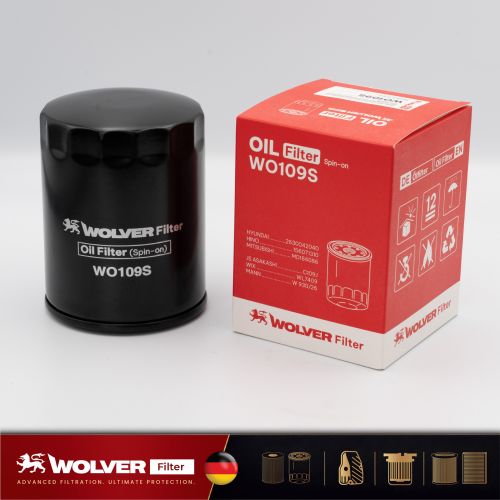 Lọc Nhớt Động Cơ: Wolver WO109S